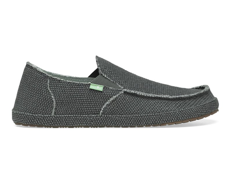 Sanuk Mens Rounder Loafer | Mens Shoes | Slip On Shoes for Men | Men's Slip-on Loafers | Comfort Footbed, Pirate Black, 11 - Image 3